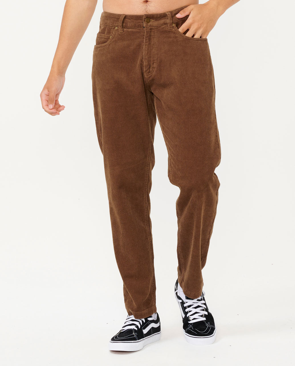 Classic Surf Cord Pant - Dusted Chocolate - Surf Clothing for mens
