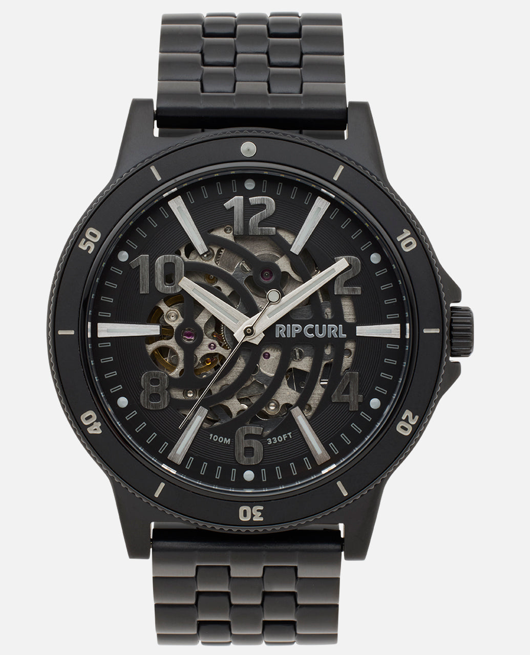Dazed XL Automatic Stainless Steel Plated Watch - Midnight - Surf