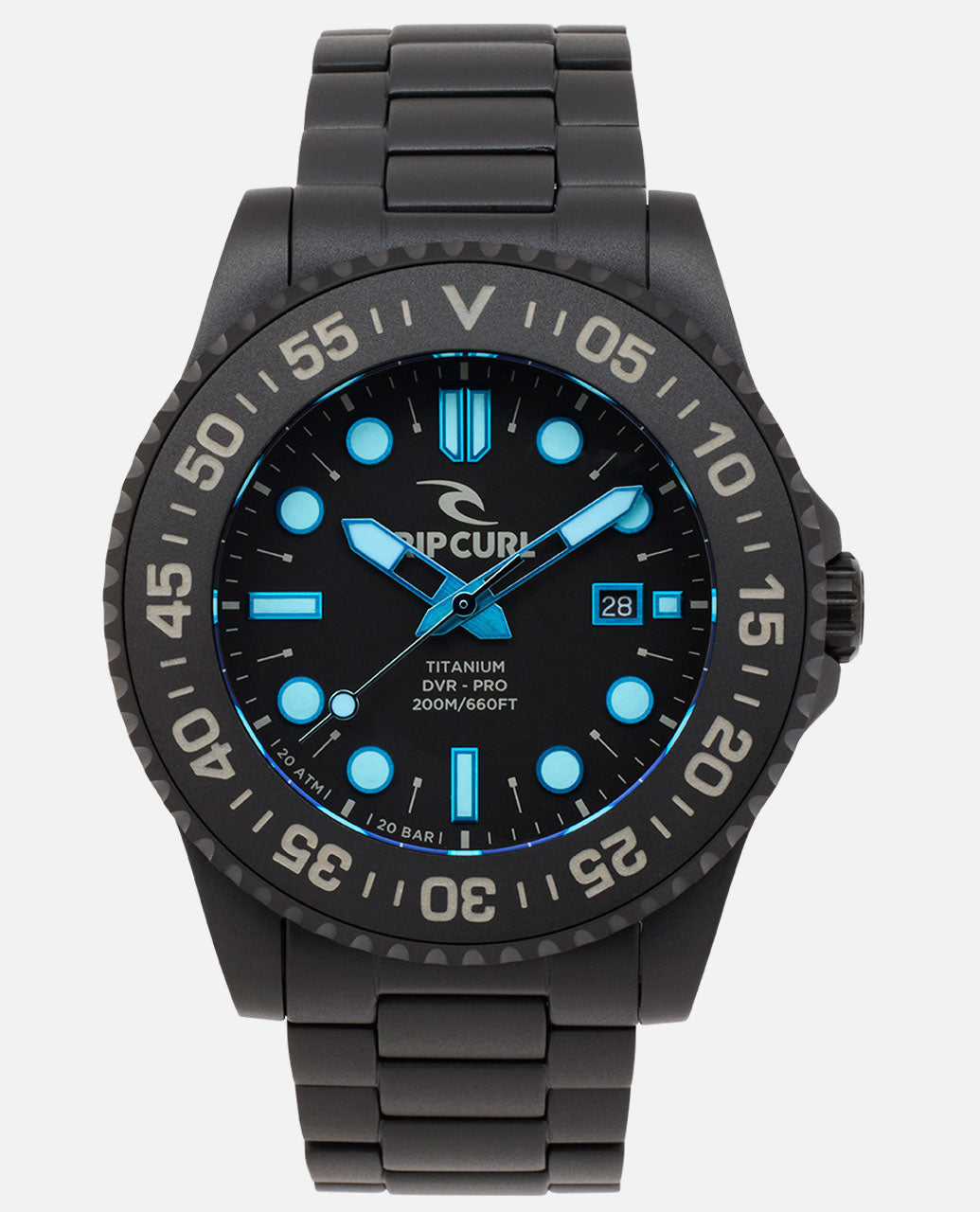 Mick Fanning Titanium DVR Pro Watch Midnight Blue1