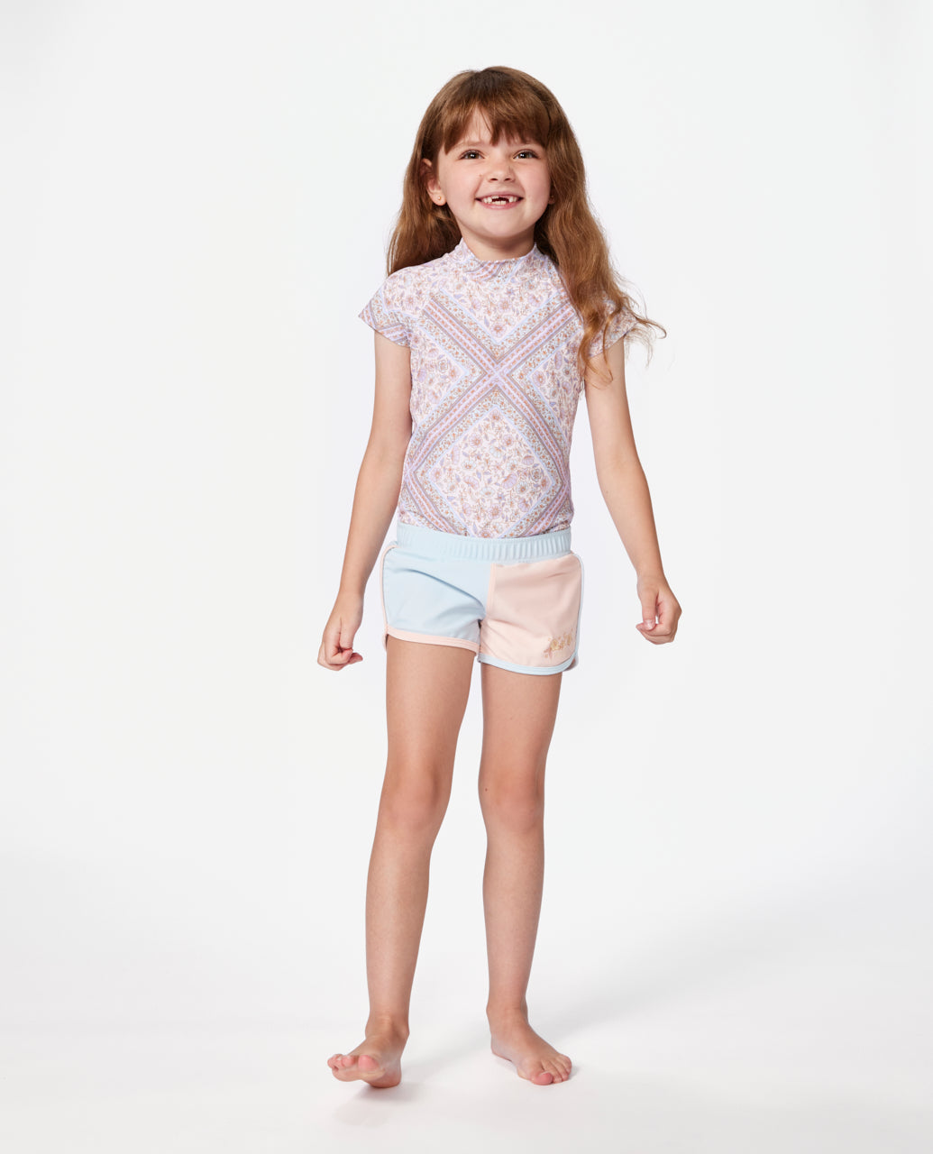 Girls Plain Boardshort