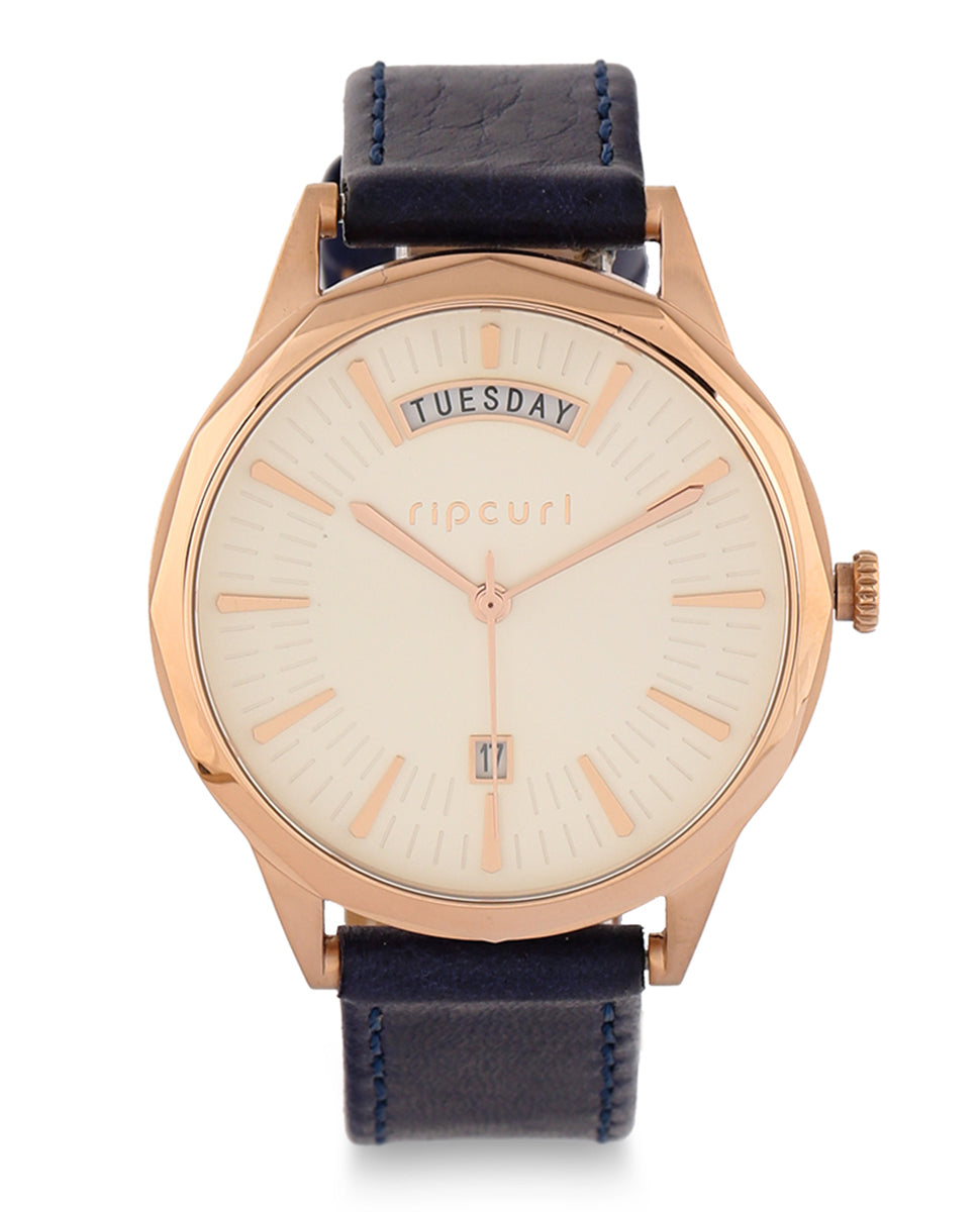 Indie Rose Gold Leather Watch – Rip Curl Indonesia