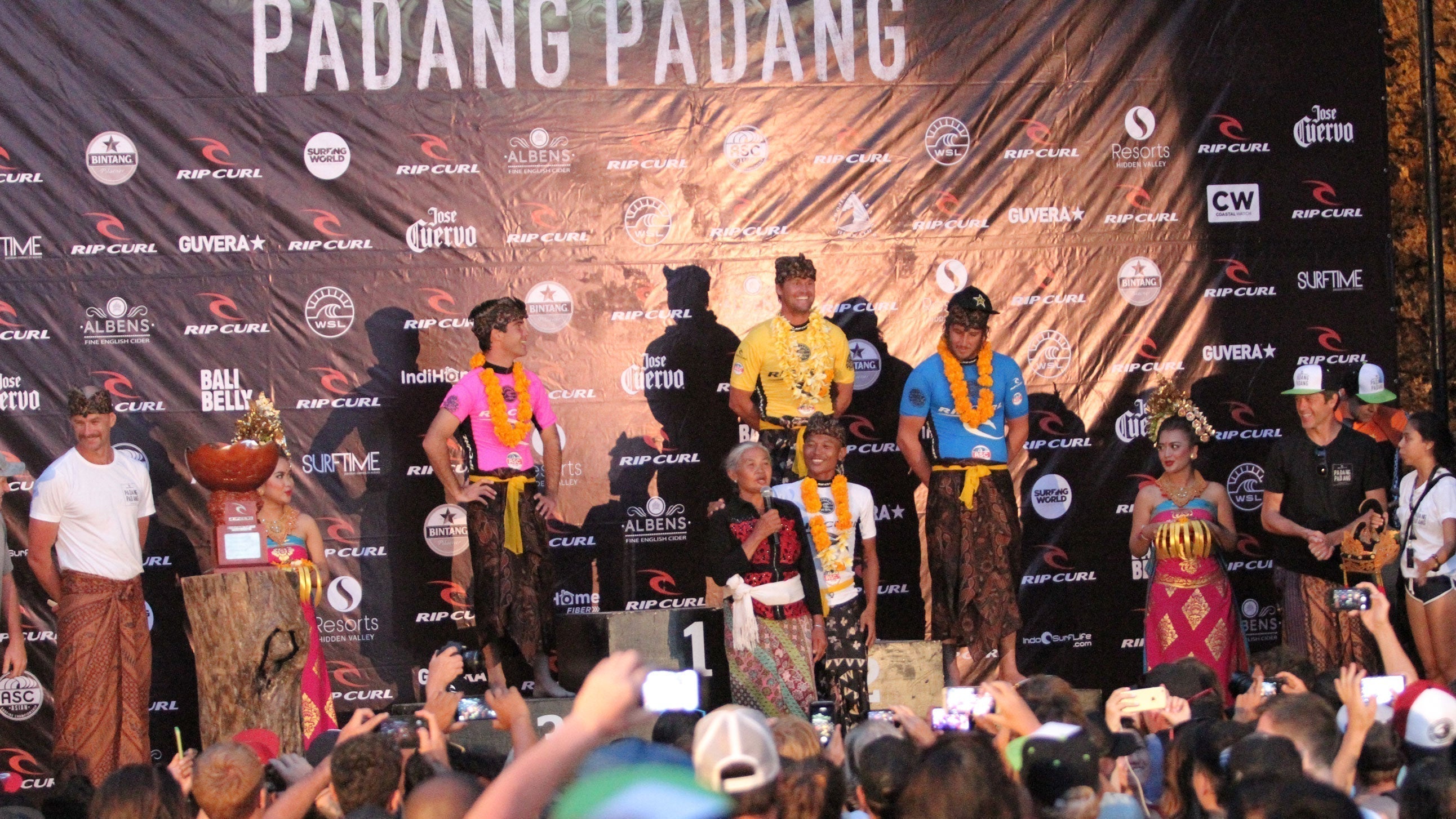 Mega Semadhi Passes The Torch at The 2025 Rip Curl Cup Padang Padang