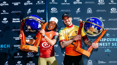 Gabriel Medina and Sally Fitzgibbons Win the Rottnest Rip Curl Search