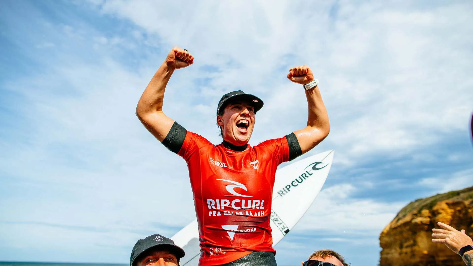 Tyler Wright and Filipe Toledo Win Rip Curl Pro Bells Beach