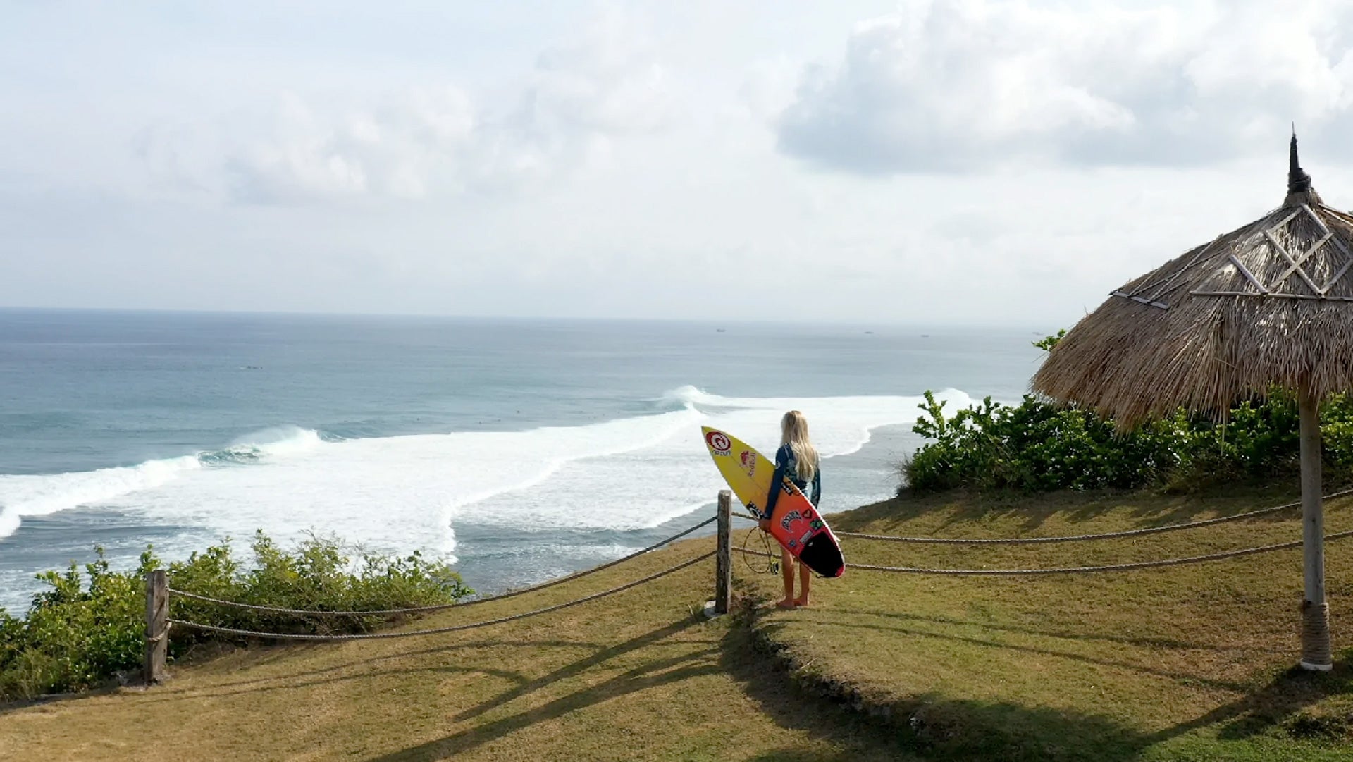 Erin Brooks debut at Rip Curl Cup Padang Padang 2022