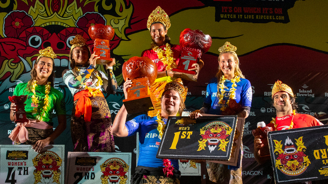 Noa Deane And Moana Jones Wong Triumph At The Rip Curl Cup Padang Padang 2024