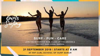 Join the Mangrove Mob Bali and Girls Go Surfing 2019