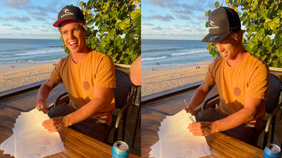 Morgan Cibilic Cements His Spot On The Rip Curl Team For Another Three Years.
