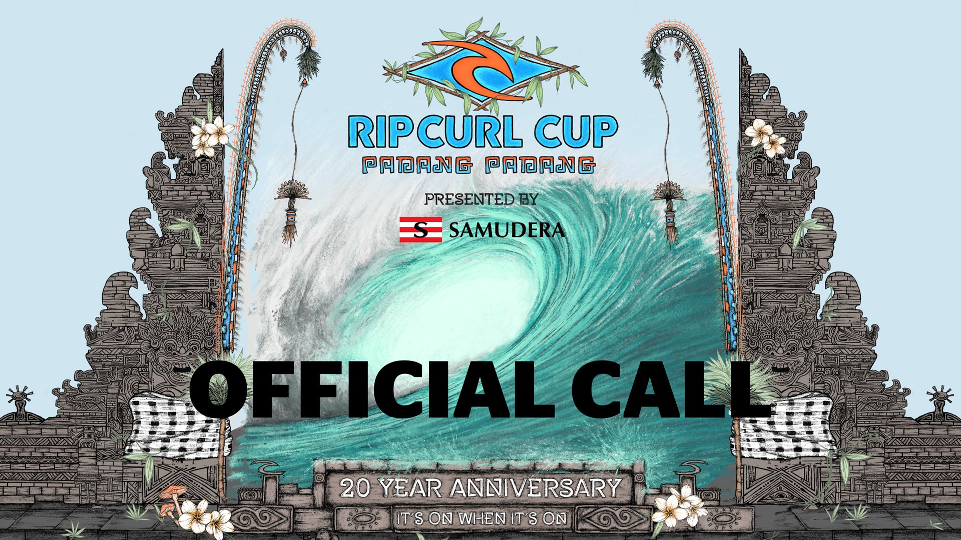 Official Call | Rip Curl Cup 2023, Padang Padang, Bali