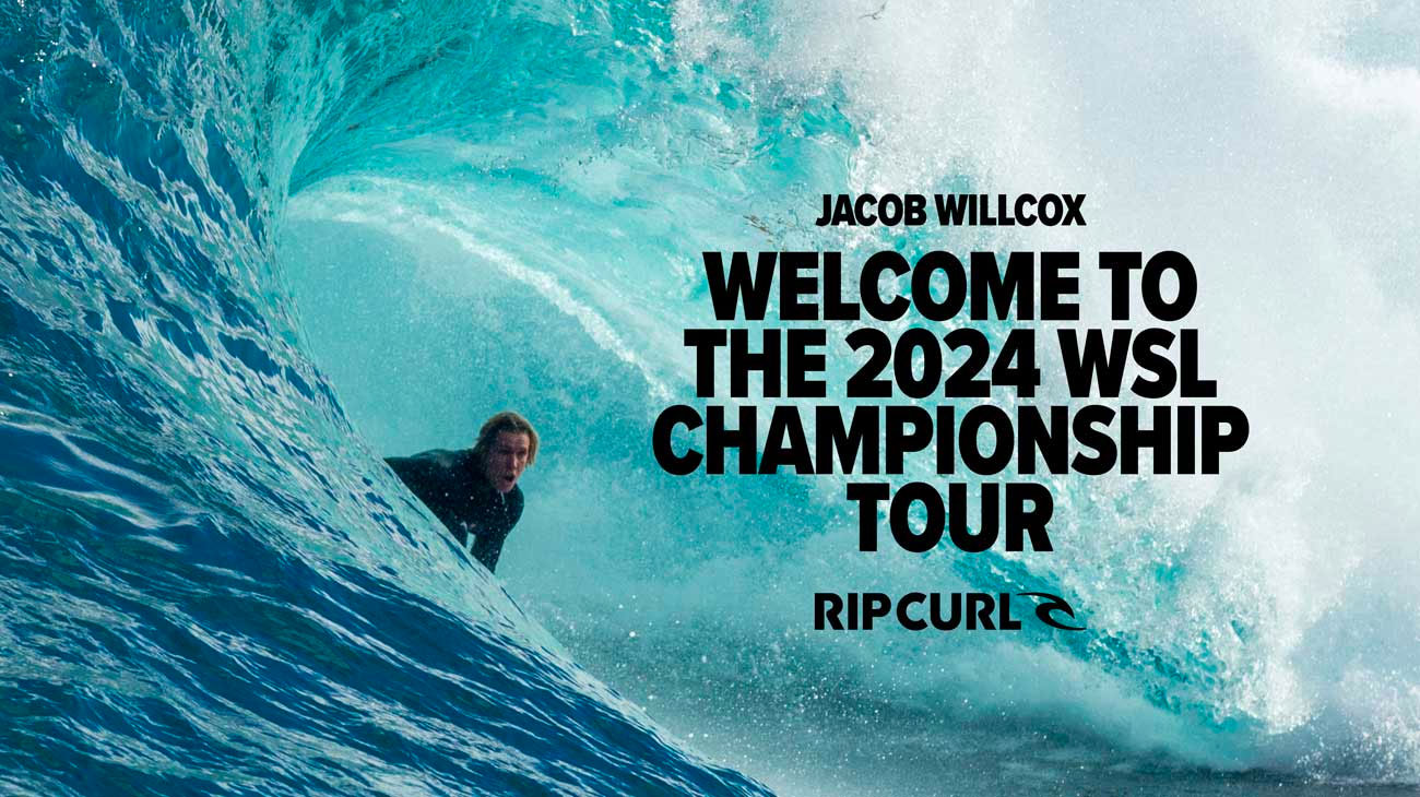 Jacob Willcox Qualifies for the 2024 World Surf League Championship Tour.