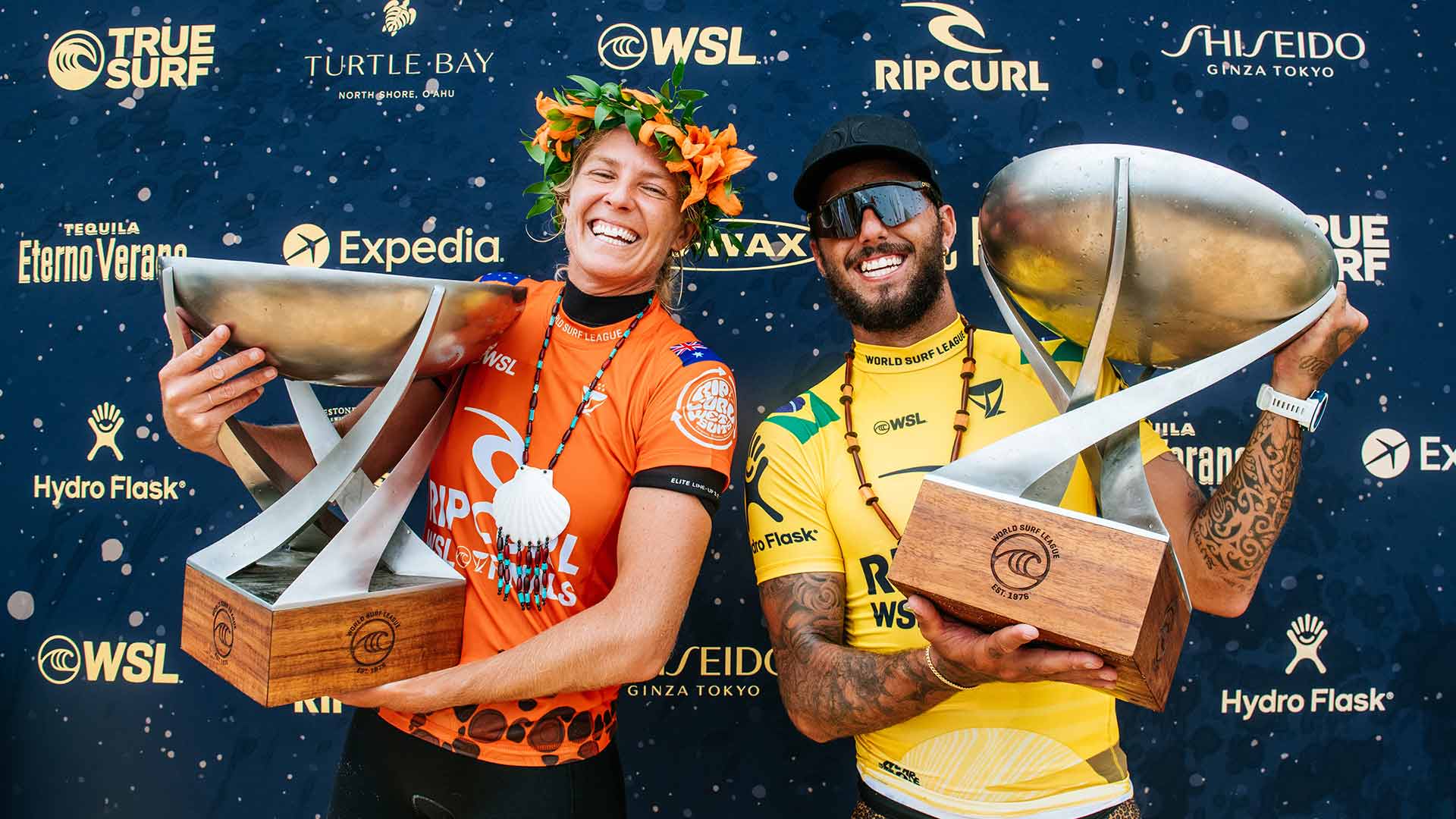 Steph Gilmore, Filipe Toledo Win 2022 Rip Curl WSL Finals