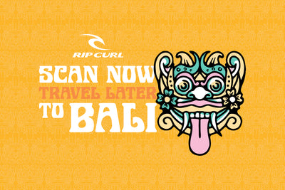 SCAN NOW TRAVEL LATER TO BALI