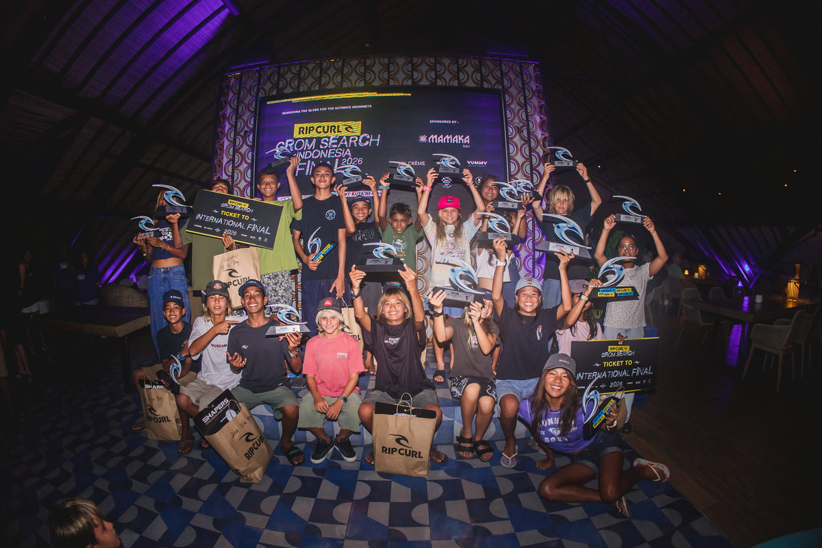Aditya Somiya And Dian Septiari To Represent Indonesia At The Rip Curl GromSearch International Finals In Australia