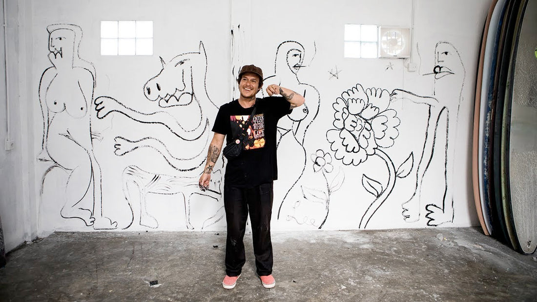 Meet 2019 Rip Curl Cup artist – and competitor – Lee Wilson