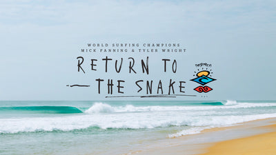 Ain’t No Wave Pool: Mick Fanning and Tyler Wright Return to The Snake