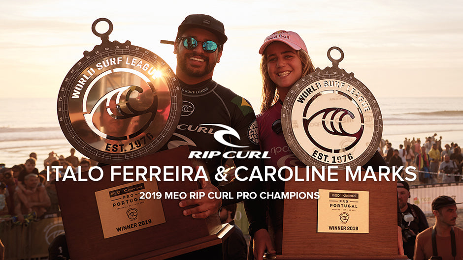 Italo Ferreira and Caroline Marks Win the 2019 MEO Rip Curl Pro Portugal