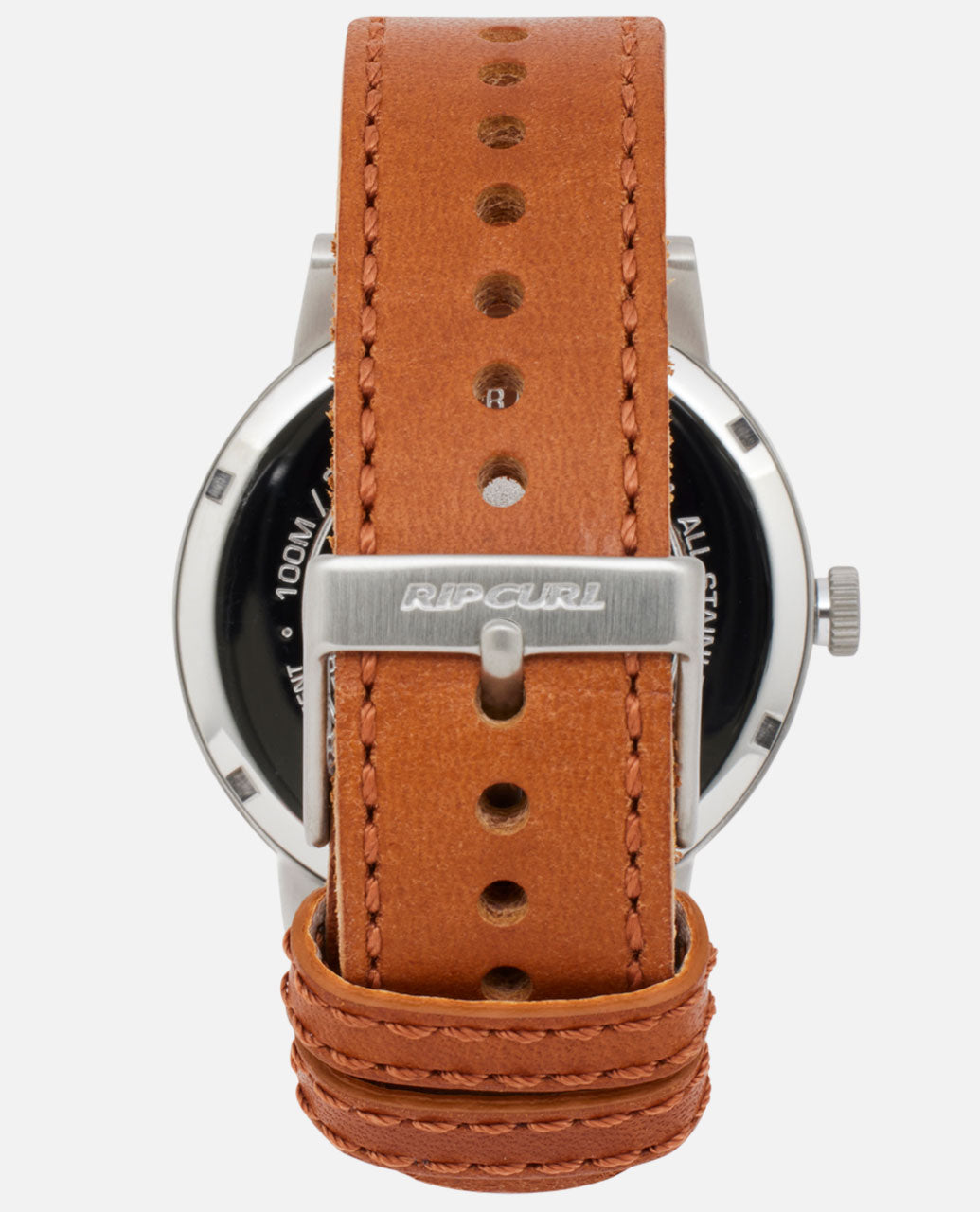 Drake Leather Watch Grey