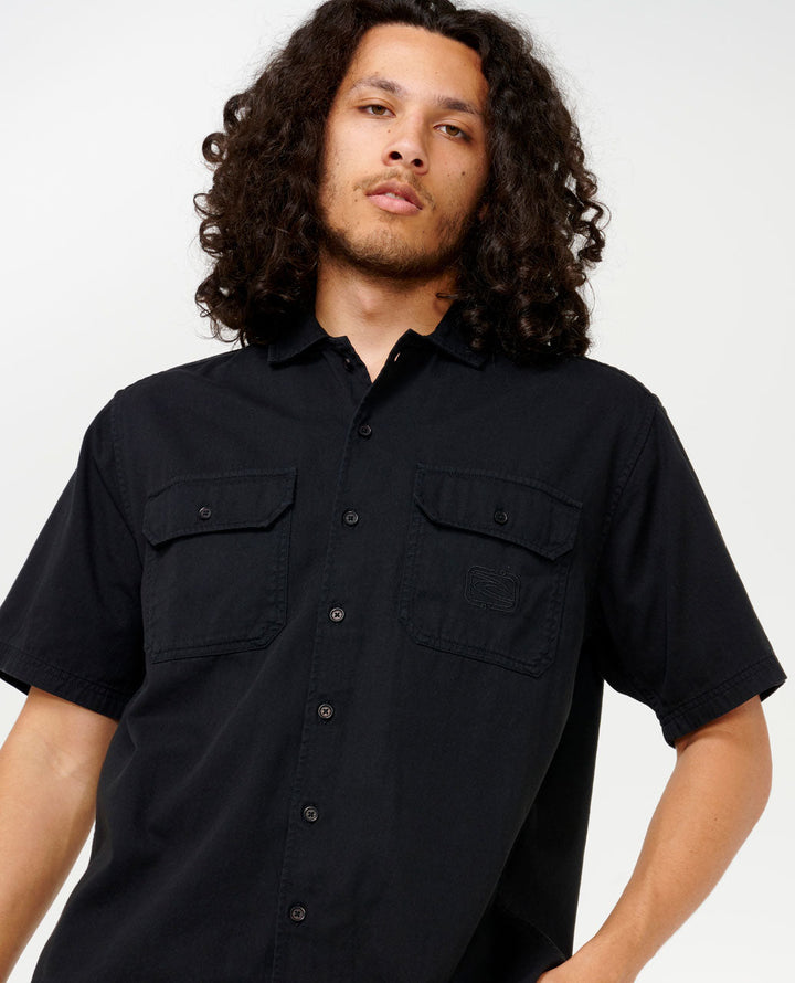 Archive Short Sleeve Shirt Black