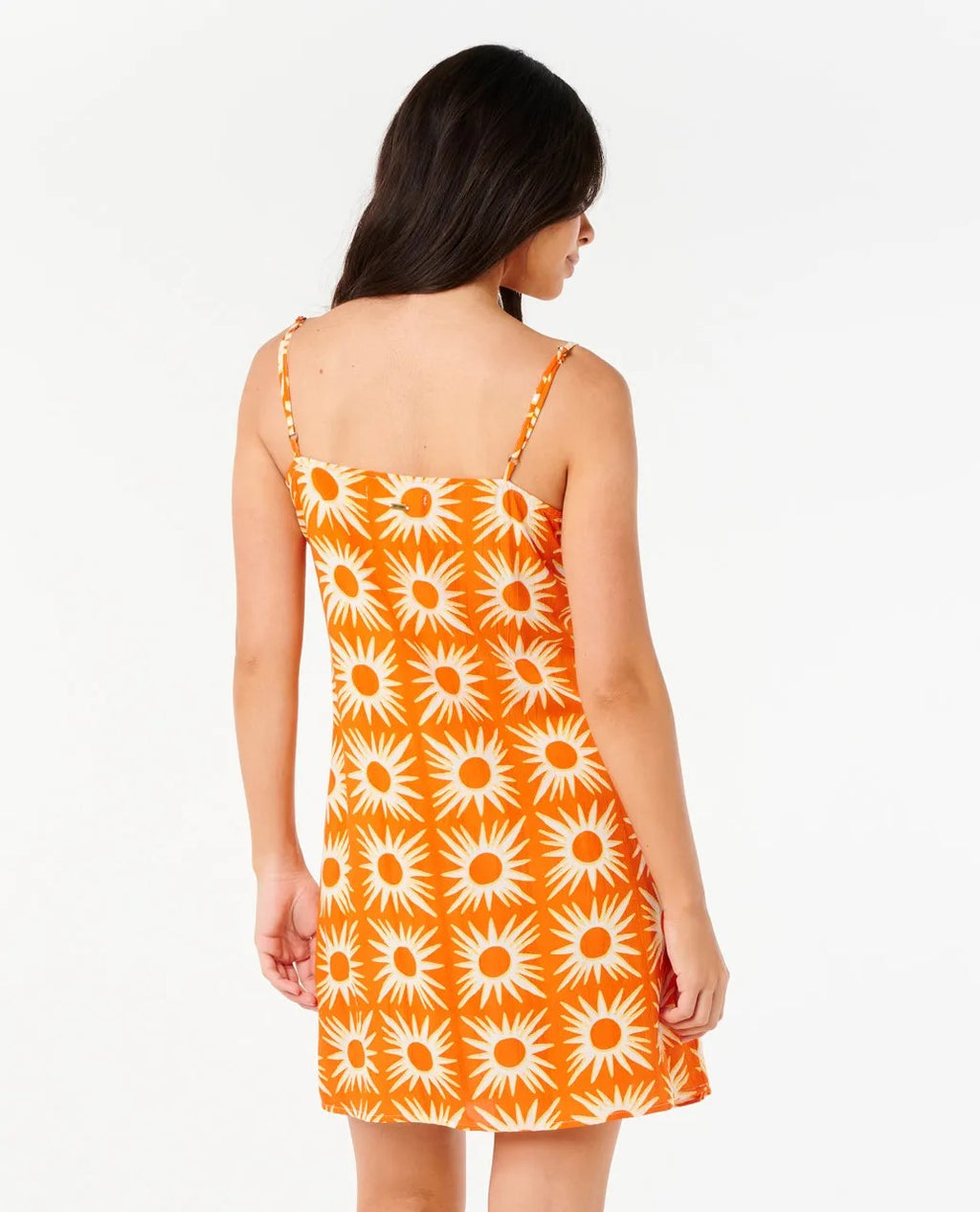 Sun Drenched Mini Dress - Orange