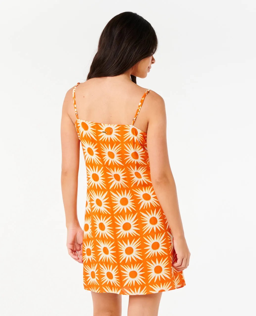 Sun Drenched Mini Dress - Orange