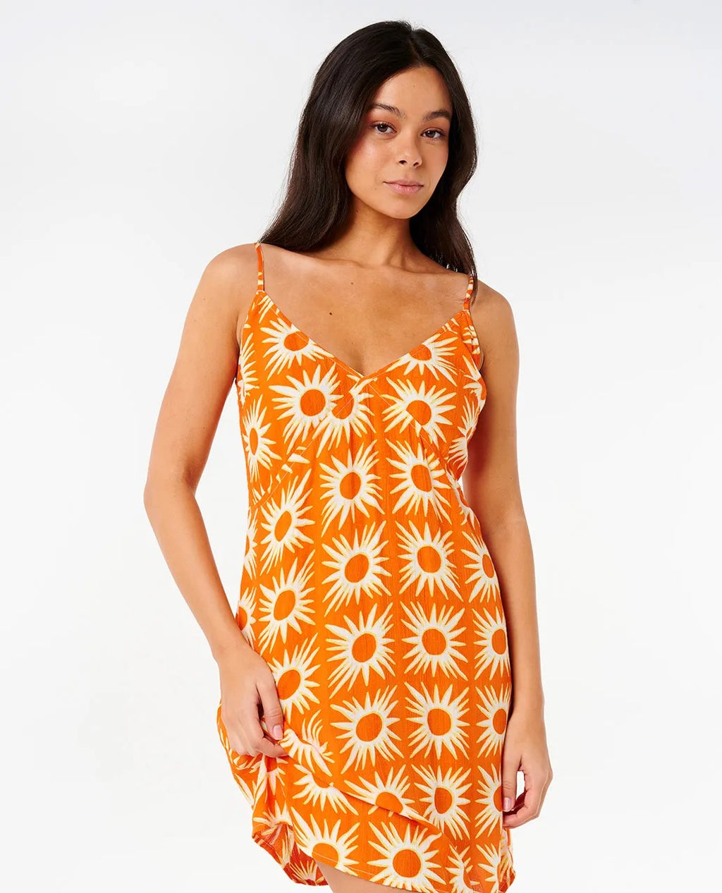 Sun Drenched Mini Dress - Orange