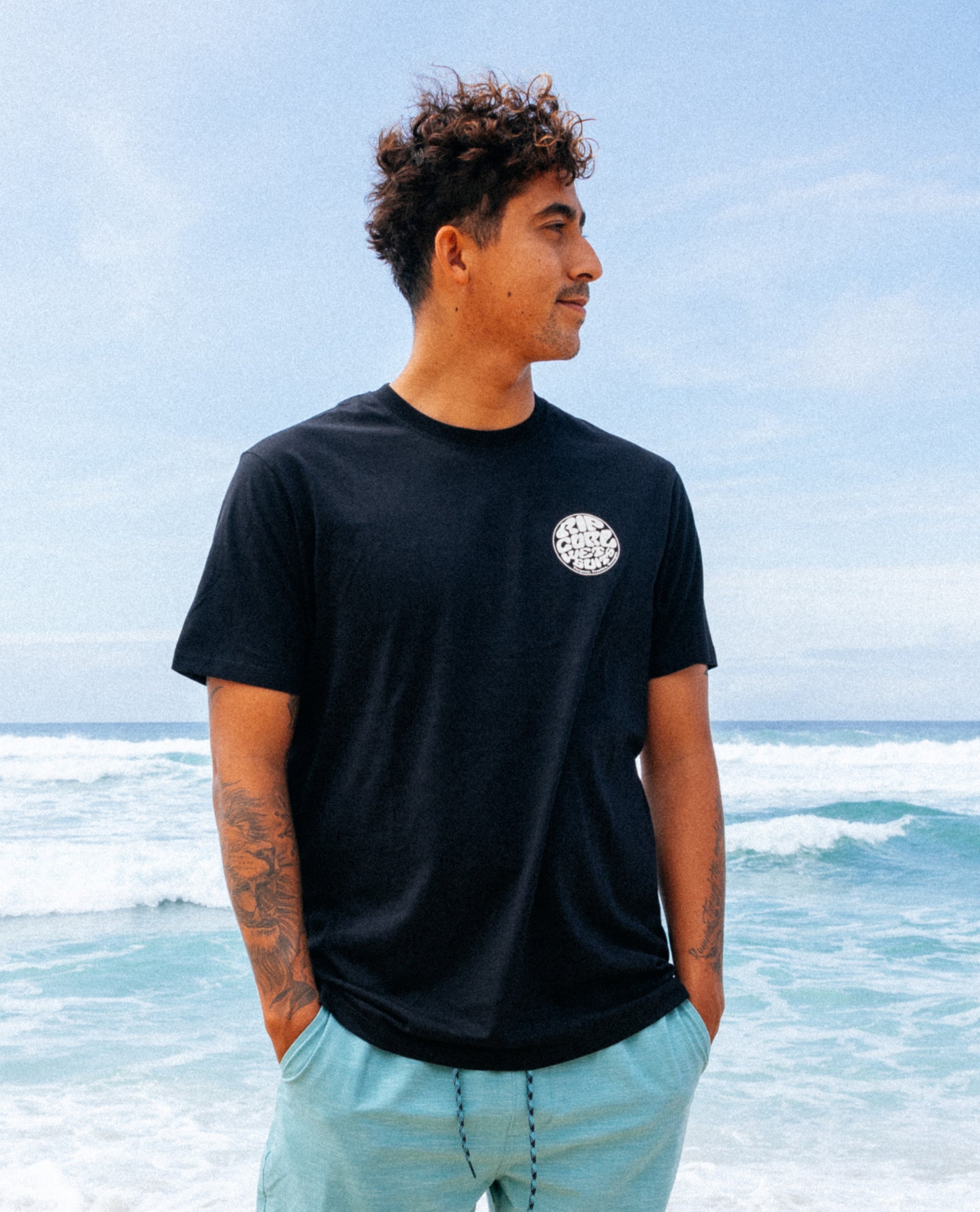 Wetsuit Icon Tee - Black