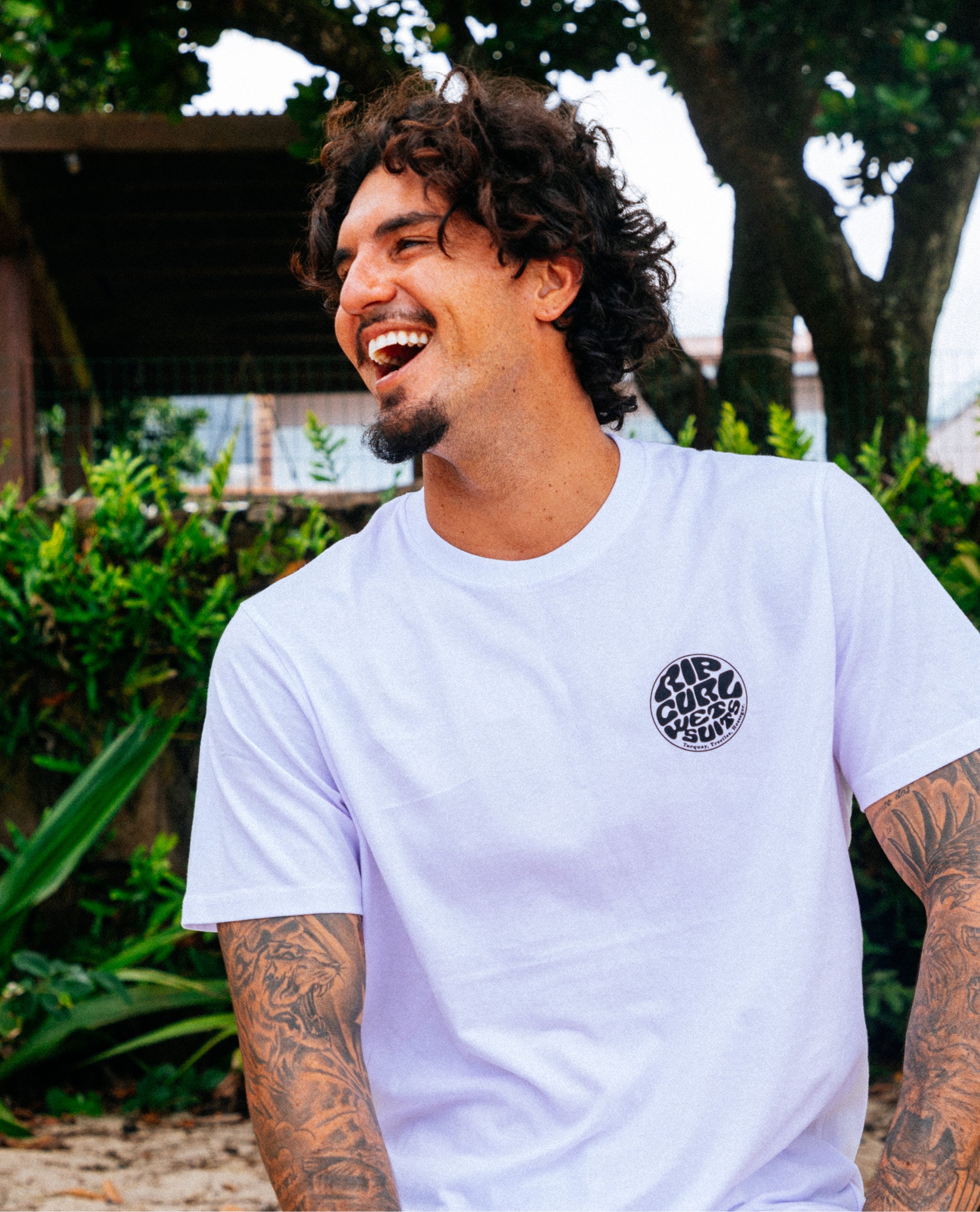 Wetsuit Icon Tee - White