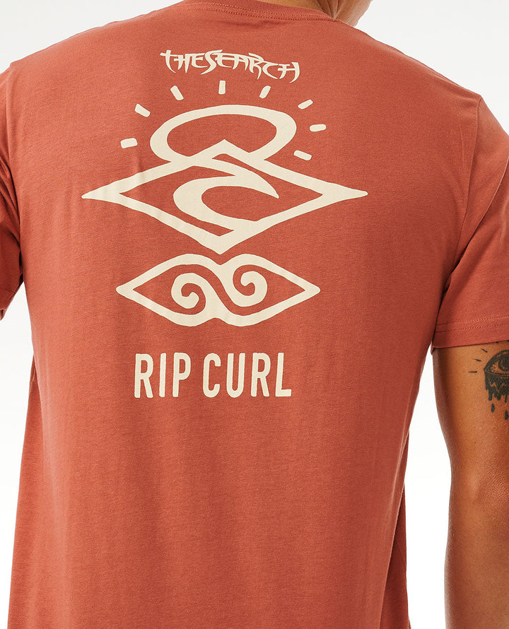 Search Icon Tee - Terracota - Surf Clothing for mens – Rip