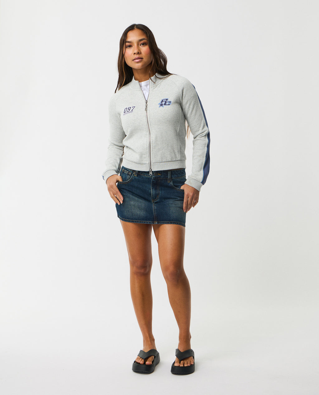 Grey Marle/Navy-4