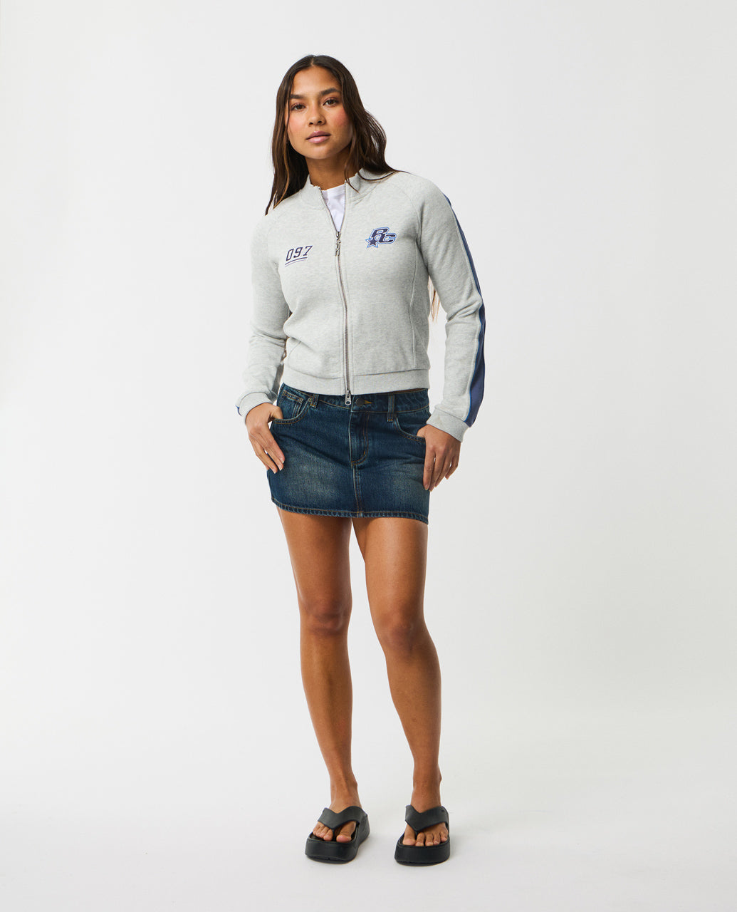 Grey Marle/Navy-4