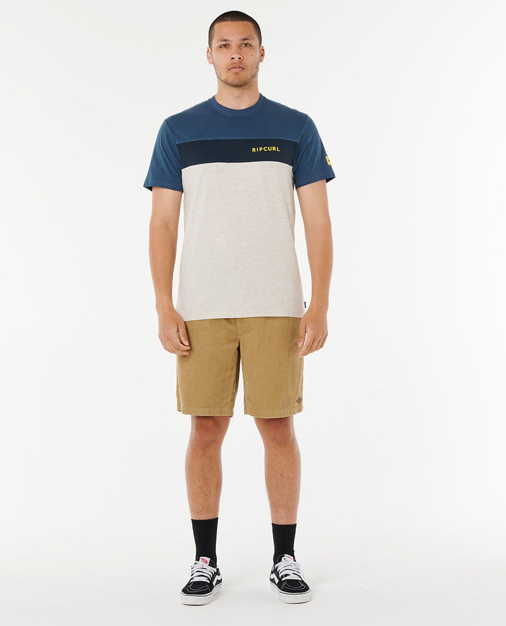 Grey Marle/Navy-4