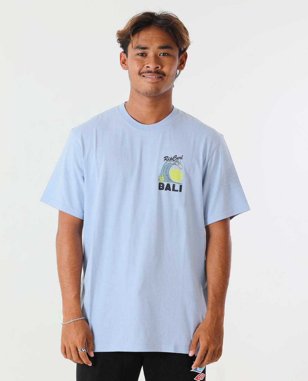 Bali Stoked Desto Tee - Blue
