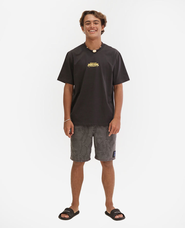 Padang Padang Cup 24 Art Tee - Washed Black - Surf Clothing