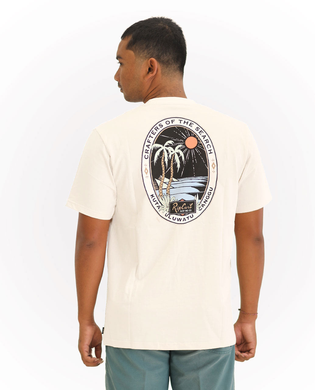Bali Surf Tee - White