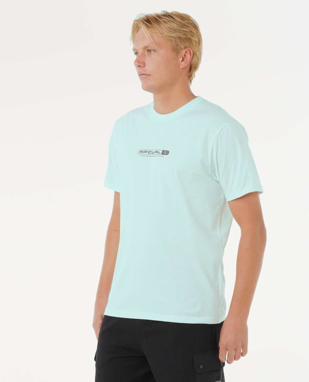 トップス soor ploom Gym Class Tee, Eucalyptus 2 Black Aspire Tee | Short Sleeve Tops | 2XU