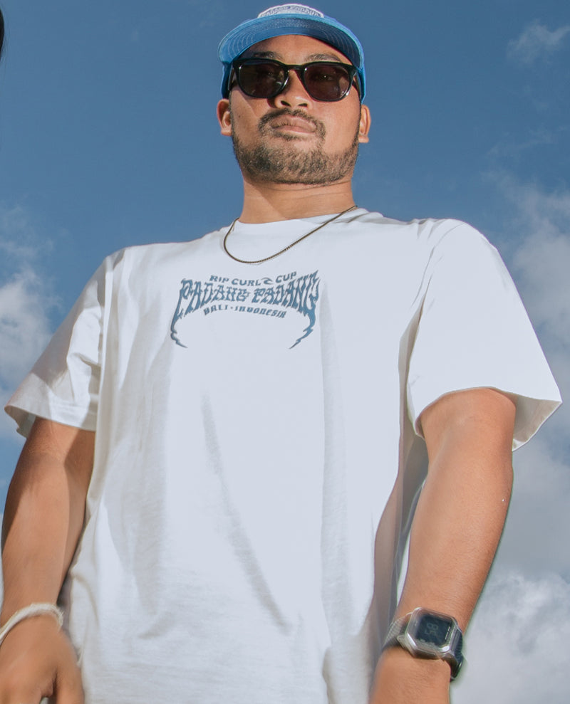 Padang Cup 26 Logo Tee - Bone