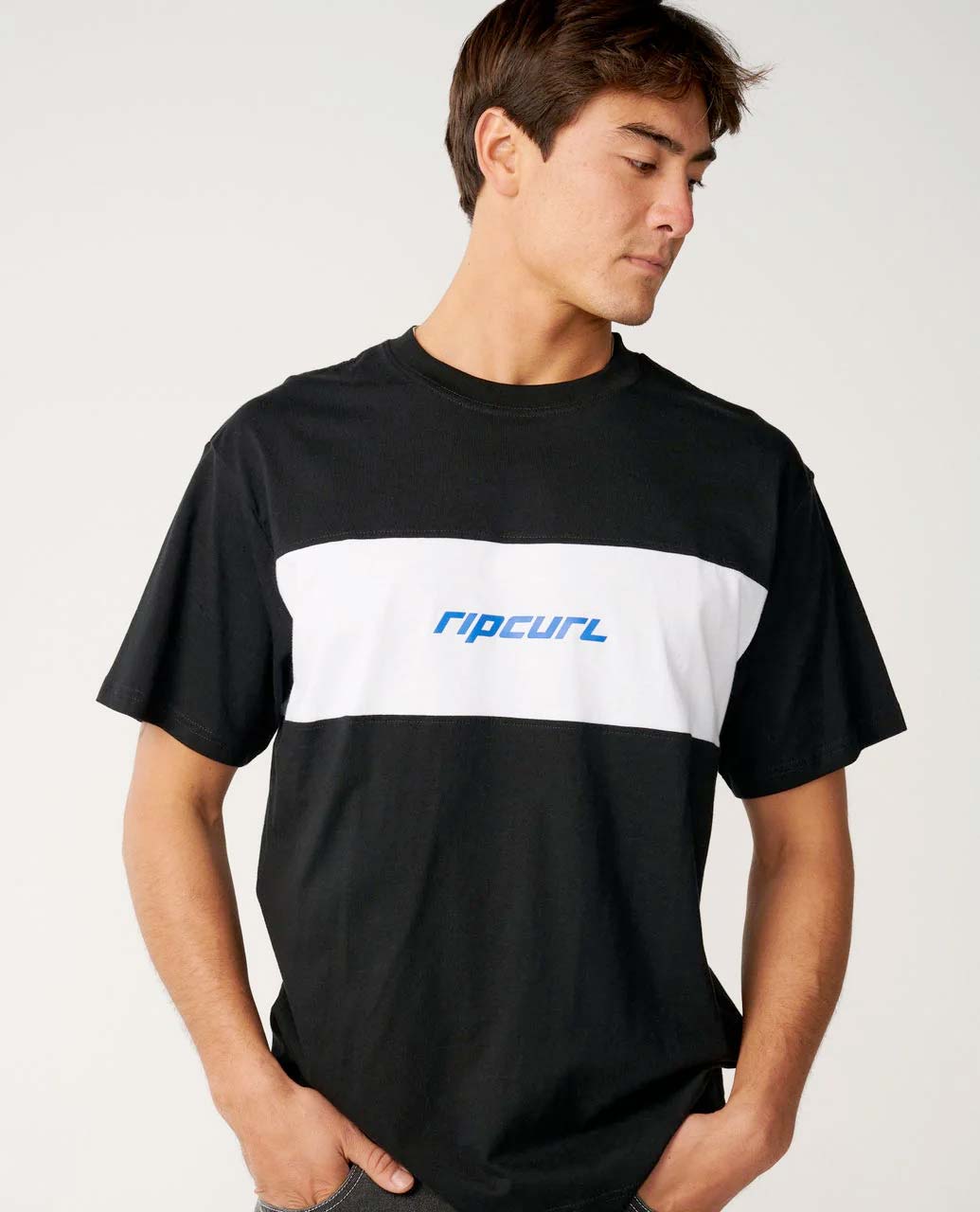 Undertow Tee - Black/White