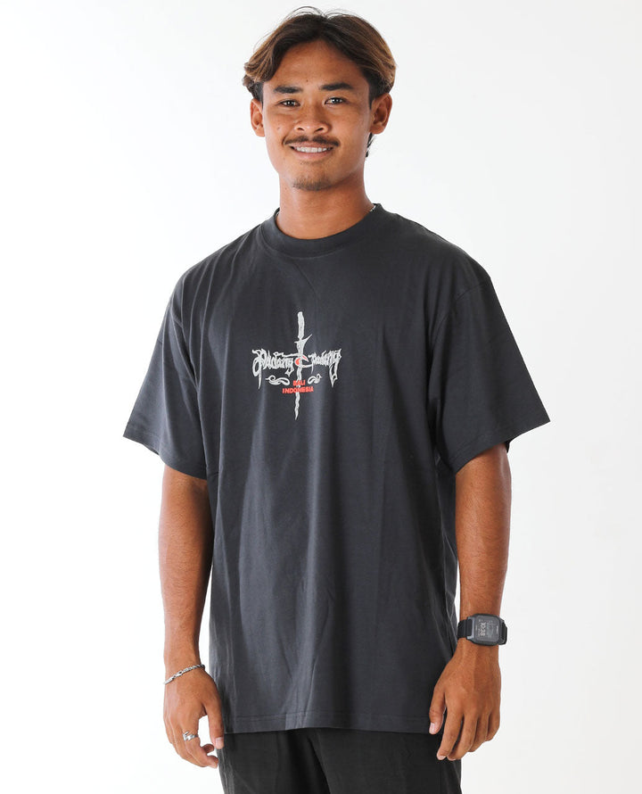 Padang Padang 25 Barong Tee - Washed Black - Surf Clothing