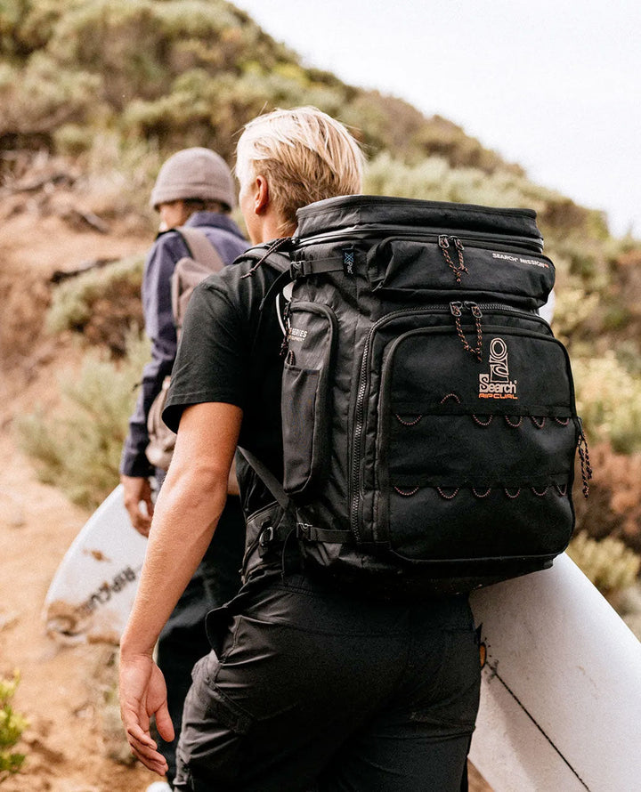 Search Mission 45L X-Pac Backpack - Jet Black - Surf Equipment for