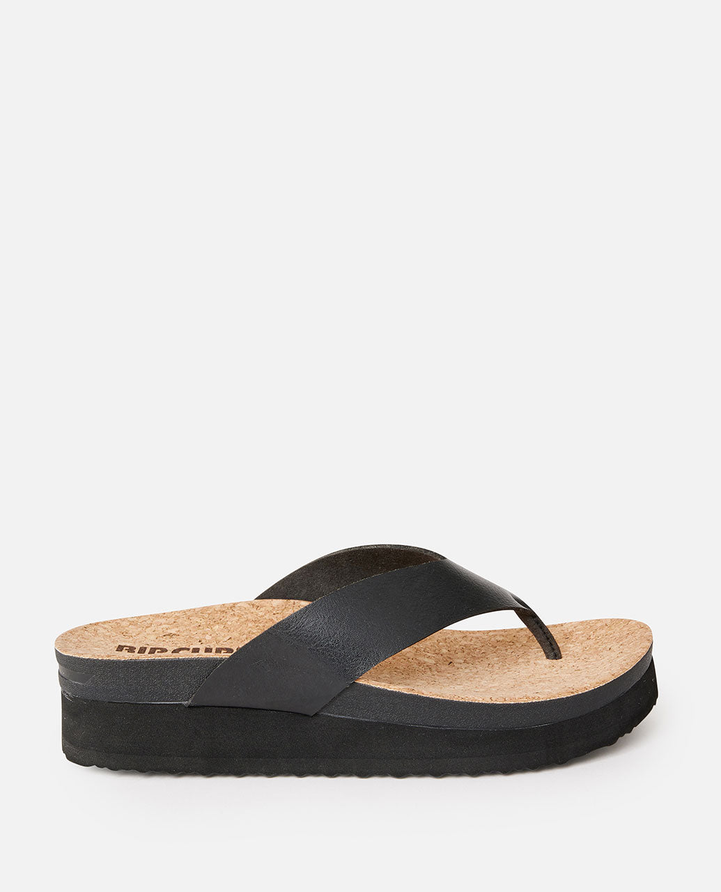 Sandy Bloom Open Toe Black