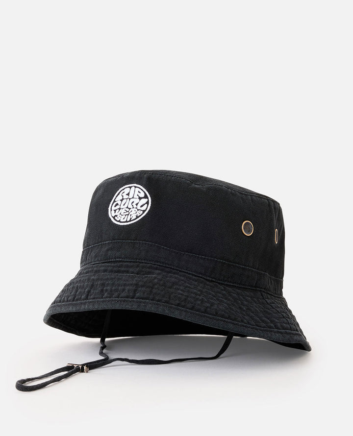 Wetty Icon Bucket Hat - Black - Surf Accessories for mens – Rip