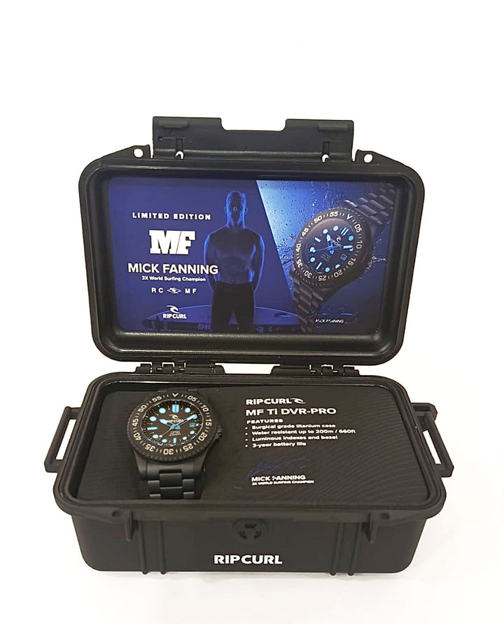 Mick Fanning Titanium DVR Pro Watch - Midnight Blue - Surf