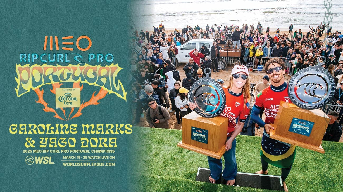 Caroline Marks and Yago Dora Win the MEO Rip Curl Pro Portugal 2025