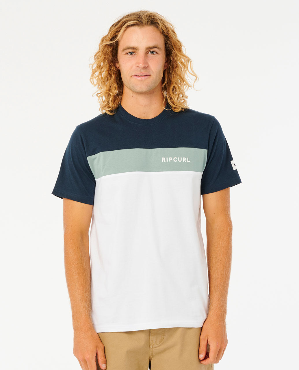 Undertow Panel Tee - Surf Clothing for mens – Rip Curl Indonesia