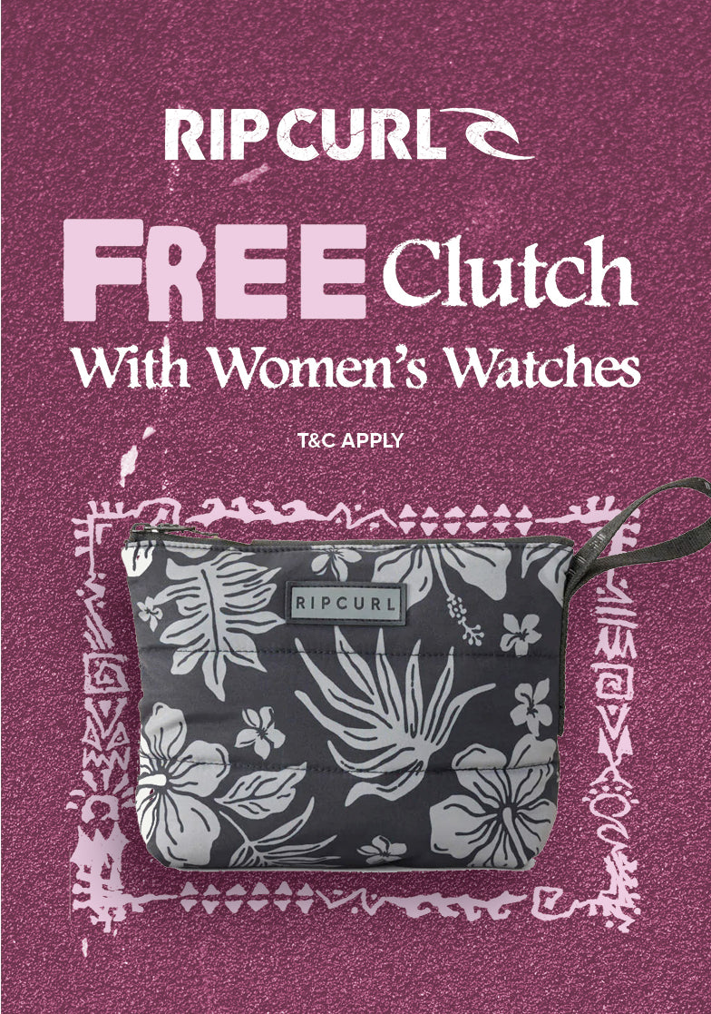 Free Travel Clutch on Womens Watches