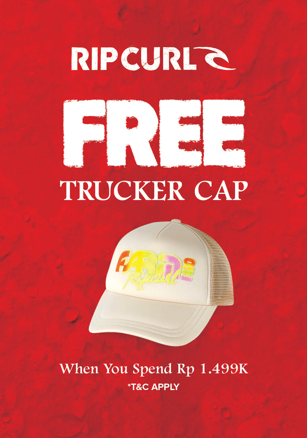 Free Trucker Cap Spend Rp1.499K