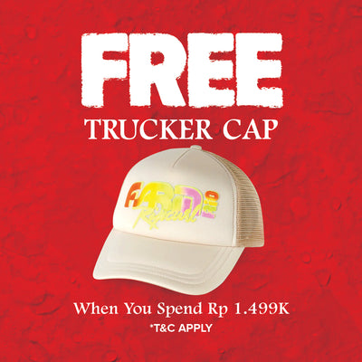 Free Trucker Cap spend Rp1.499K