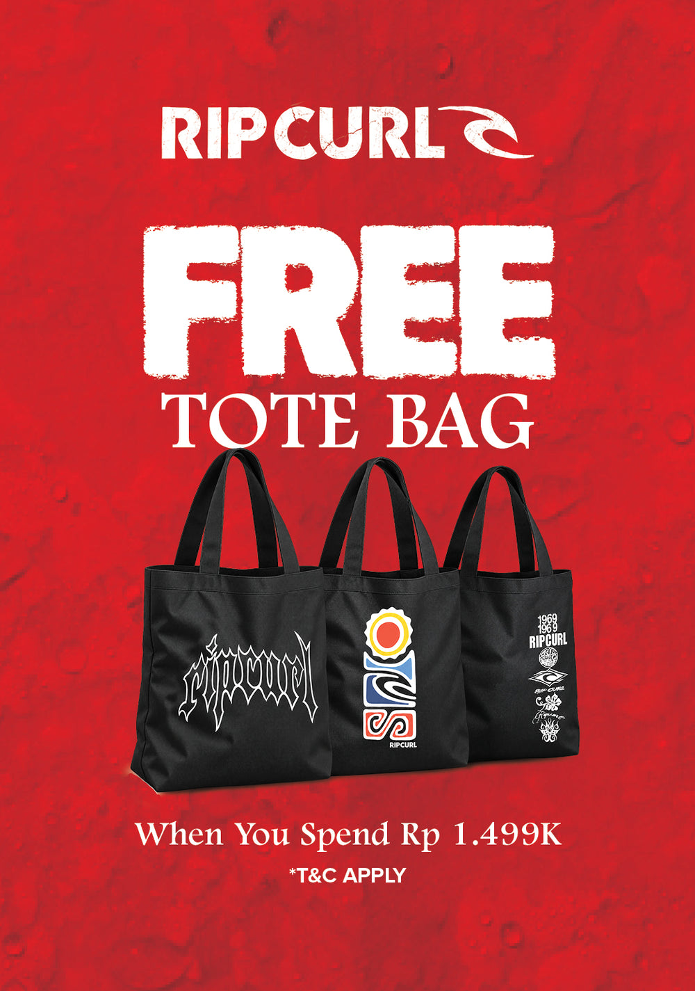 Free TOTE BAG Spend Rp1.499K
