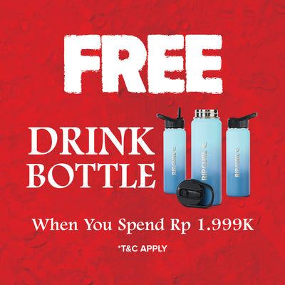 Free Drink Bottle Spend Rp 1.999K