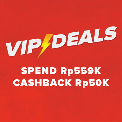 VIP - Cashback Rp50K